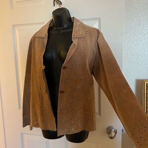 Coldwater Creek Leather Jacket